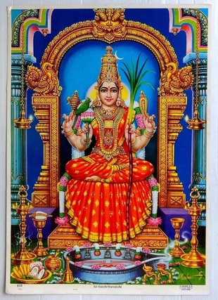 Sri Kanchi Kamakshi Divine Blessings